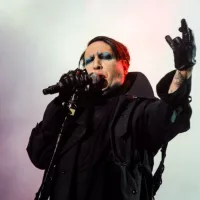 Marilyn Manson performing at Metaldays Festival. Tolmin^ Slovenia - July 24th^ 2018