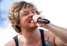 Jakob Nowell of Sublime performs in concert after the second round of the 2025 LIV Golf Miami on April 5^ 2025 at Trump National Doral