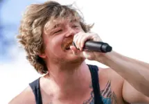 Jakob Nowell of Sublime performs in concert after the second round of the 2025 LIV Golf Miami on April 5^ 2025 at Trump National Doral.
