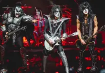 KISS performs live at Van Andel Arena. GRAND RAPIDS^ MICHIGAN / USA - March 9^ 2019