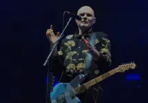 The Smashing Pumpkins band perform at Beale Street music festival Memphis^ Tennessee USA - 04-30-2022