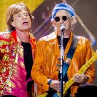 Concert of The Rolling Stones. Johan Cruijff ArenA Amsterdam^ The Netherlands. July 7^ 2022.