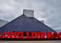 The Rock and Roll Hall of Fame. Cleveland^ OH USA - November 9 2016