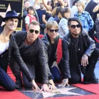 Perry Farrell^ Stephen Perkins^ Chris Chaney^ Dave Navarro at a ceremony where 'Jane's Addiction' star on Hollywood Walk of Fame on October 30^ 2013 in Los Angeles^ California