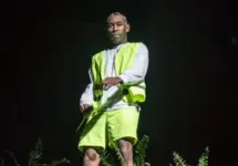 Tyler^ the Creator in concert at The Armory in San Francisco^ CA SAN FRANCISO^ CA - JANUARY 29^ 2018