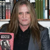 Singer Sebastian Bach signs copies of his book "18 and Life on Skid Row" at Book Revue on December 5^ 2016 in Huntington^ New York.
