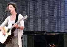Sarah McLachlan rehearses for her Canada Day performance on Parliament Hill. June 30^ 2009 in Ottawa.