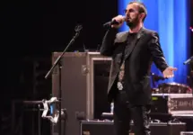 Ringo Starr during his concert tour in Kiev^ Ukraine on June 3^ 2011.