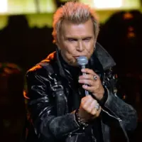 Billy Idol performs in Sunrise^ Florida on May 13^ 2025. The performance was part of his It’s a Nice Day To… Tour Again! tour.