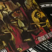 Slayer - Reign in Blood (1986) studio album^ CD and cover art