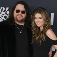Wolfgang Van Halen and wife Andraia Allsop at the MusiCares Person of the Year Gala. LOS ANGELES^ USA. February 02^ 2024