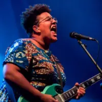Alabama Shakes (blues rock band) perform in concert at Cruilla Summer 2016 Festival on July 10^ 2016 in Barcelona^ Spain. BARCELONA - JUL 10