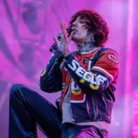 British rock band Bring Me the Horizon performing at Rockfest music festival HYVINKAA^ FINLAND – JUNE 2 2022