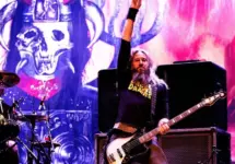 Mastodon (heavy metal band) perform in concert at Download (heavy metal music festival) on June 23^ 2017 in Madrid^ Spain.