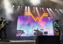 Weezer closes the Beal street music festival Memphis^ Tennessee USA - 05-01-2022