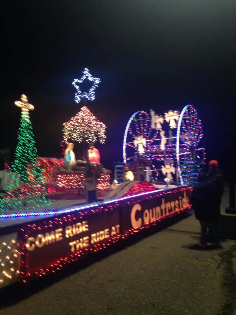 Sandusky Lighted Tractor Parade WBTI