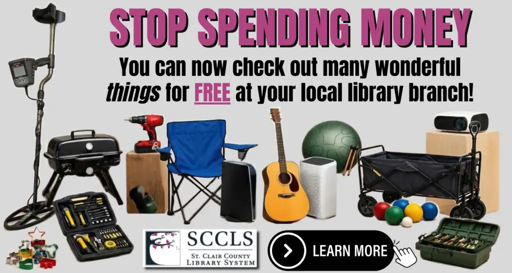 Rent Items at the Library
