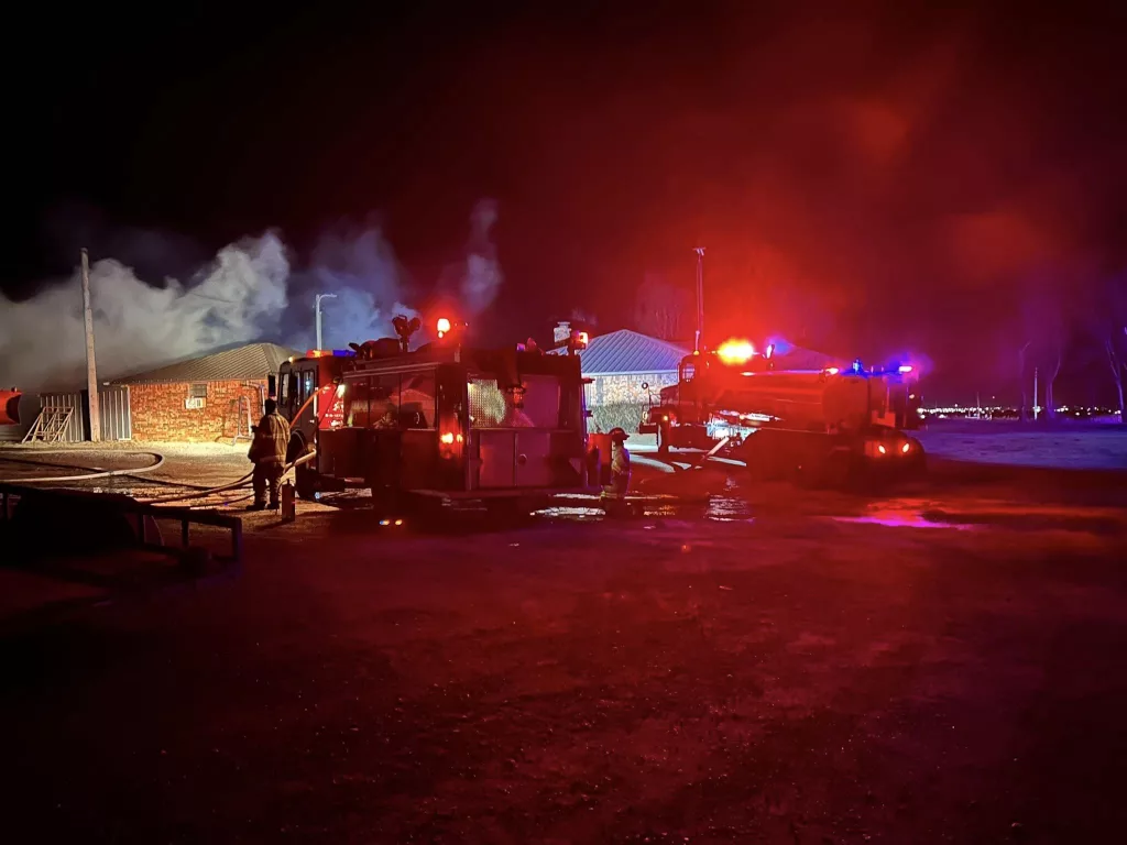 Elk City Fire Crews Work Two House Fires | Kool 94