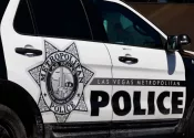 Las Vegas Metropolitan Police Department SUV. LVMPD has jurisdiction in Clark County I
