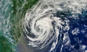 Tropical Storm Beryl 02L approaching New England. Tropical Storm Beryl 02L approaching New England. Elements of this image furnished by NASA.