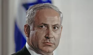 Israeli Prime Minister Benjamin Netanyahu. WASHINGTON DC^ USA - JULY 9^ 1996