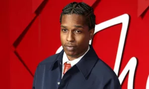 A$AP Rocky attends The Fashion Awards 2024 at the Royal Albert Hall in London^ England. London^ United Kingdom - December 2^ 2024