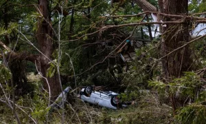 Aftermath of Central Texas flooding July 8^ 2025