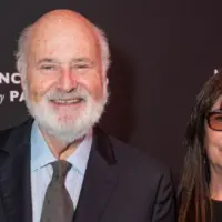 Rob Reiner and Michele Singer Reiner attend New York Stem Cell Foundation Gala and Science Fair at Jazz at Lincoln Center on October 10^ 2023