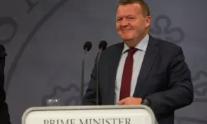 Danish Prime Minister Lars Loekke Rasmussen in Copenhagen^ Denmark - April 09^ 2018