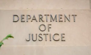 The United States Department of Justice (DOJ) in Washington D.C.^ USA