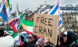 Demonstration in support of the popular uprising in Iran in the streets of Paris Paris^ France^ Europe^ January 11 2026