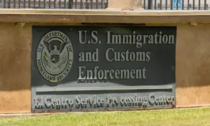 U.S. Immigration and Customs Enforcement Service Processing Center. El Centro^ California^ USA - May 27^ 2022