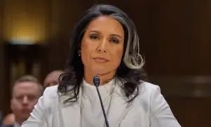 Senate Intelligence committee holds a hearing to examine the nomination of Tulsi Gabbard^ to be Director of National Intelligence. Washington DC - January 30^ 2025