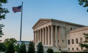 The United States Supreme Court Building on a Summer Evening^ Washington DC