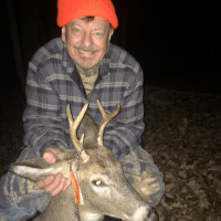 75 years young dad with his 5 point