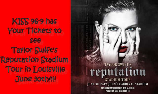Win Taylor Swift Tickets To Her Reputation Stadium Tour On