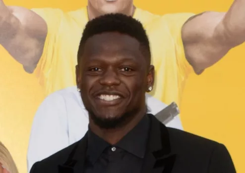 Julius Randle at the Central Intelligence Los Angeles Premiere at the Village Theater on June 10^ 2016 in Westwood^ CA
