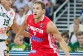 Croatia vs Lithuania. Bojan BOGDANOVIC (7) ZAGREB^ CROATIA - AUGUST 26^ 2014