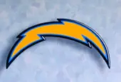 Los Angeles Chargers professional american football club^ silhouette logo of the club. NFL