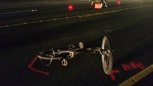 Bike crash 99E