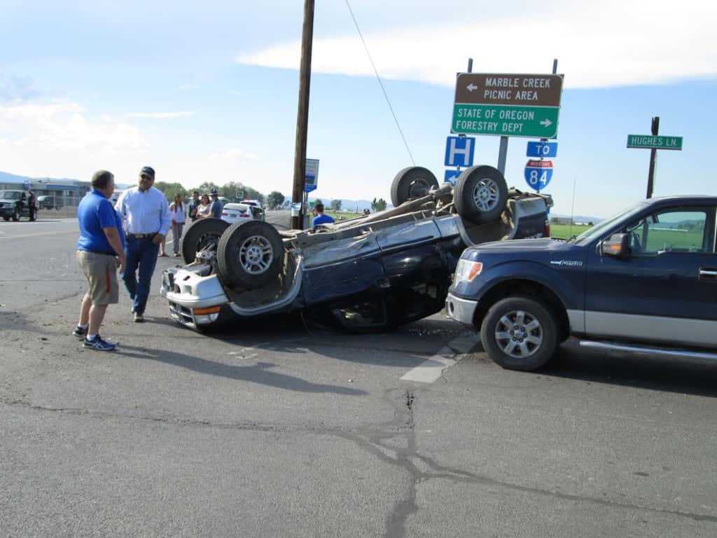 State Police May Issue Tickets After Serious Crash In Baker City