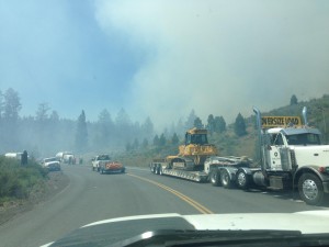 Shevlin Fire, Picture - Deschutes County