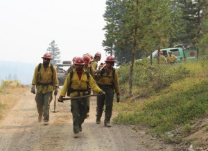 Inciweb- Hot Shot Crews on The Canyon Creek Complex