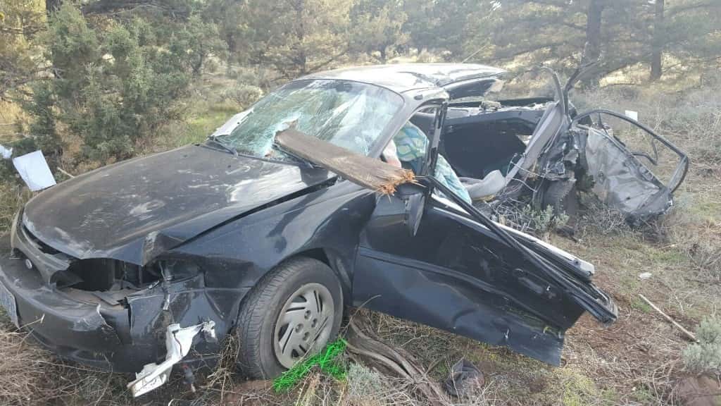 Three Injured in Multiple Vehicle Crash Near Sisters Horizon