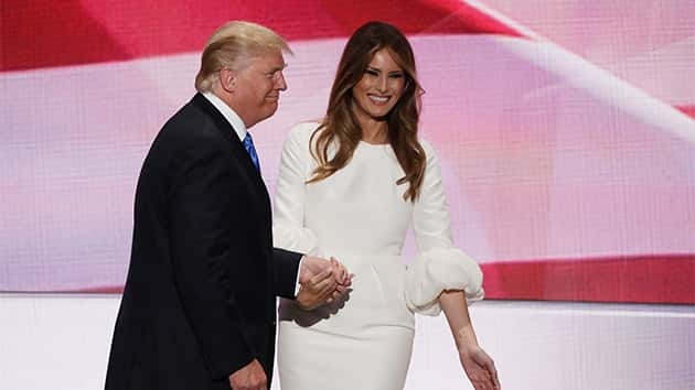 Melania Trump Takes The Stage And Sings Donald's Praises At The RNC ...