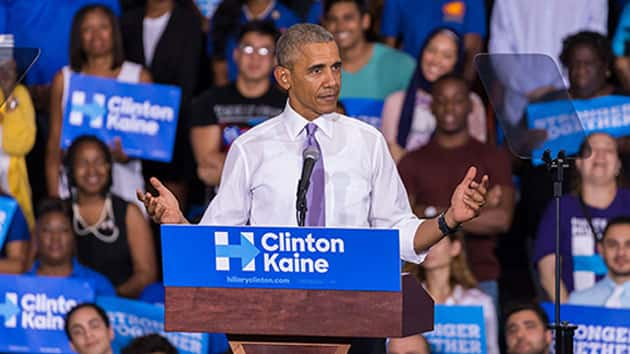 Why President Obama's Campaign Blitz For Hillary Clinton Is Historic ...