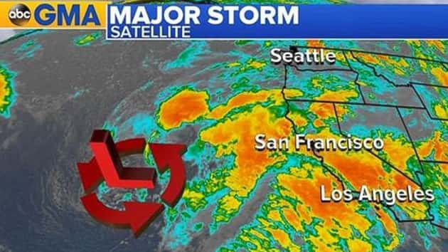 Strongest Storm In Years To Drench Southern California ...