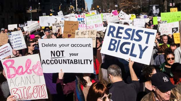 Thousands Gather For Not My President Day Protests | MyCentralOregon ...