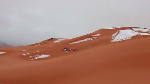 Rare Snowfall Hits The Sahara Desert | MyCentralOregon.com - Horizon ...