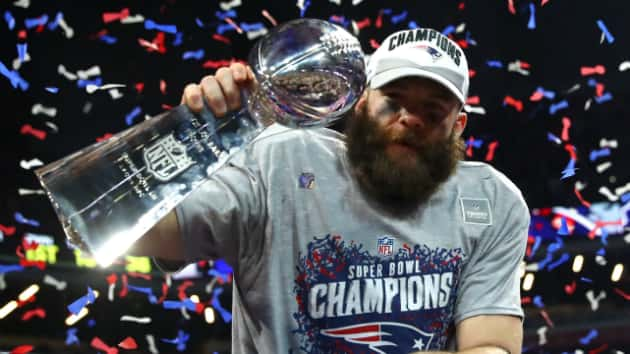 Patriots' Julian Edelman says Super Bowl win, MVP honors 'hasn't sunken